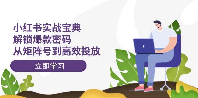 小红书实战宝典：解锁爆款密码，从矩阵号到高效投放-2Y资源网