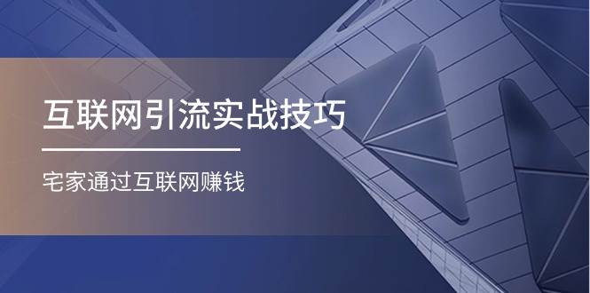 互联网引流实操技巧(适合微商，吸引宝妈)，宅家通过互联网赚钱（17节）-2Y资源网