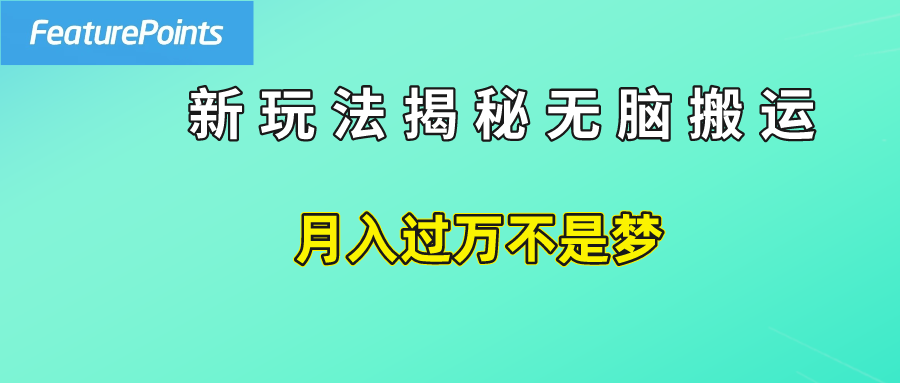 简单操作，每天50美元收入，搬运就是赚钱的秘诀！-2Y资源网