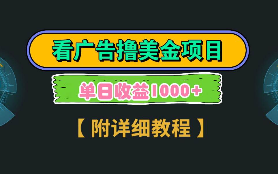 Google看广告撸美金，3分钟到账2.5美元 单次拉新5美金，多号操作，日入1千+-2Y资源网