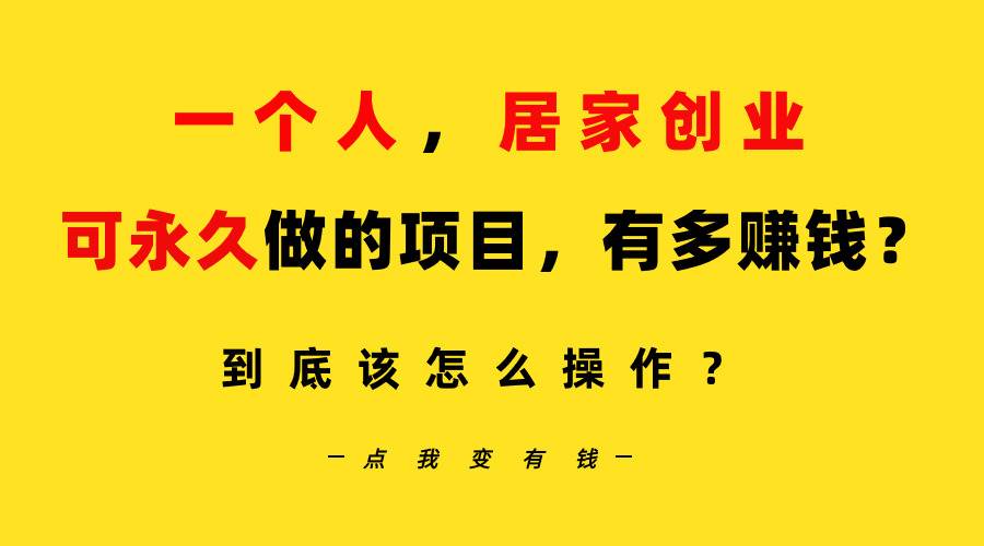 一个人，居家创业：B站每天10分钟，单账号日引创业粉100+，月稳定变现5W…-2Y资源网